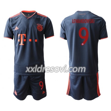 FC Bayern München LEWANDOWSKI 9 Treći Dječji Komplet Dresovi za Nogomet 2019-2020 (+ kratke hlače)